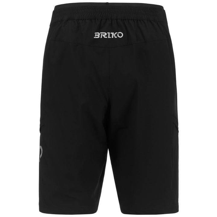 Shorts Man OFFROAD BERMUDA Sport  Shorts BLACK Dressed Side (jpg Rgb)		