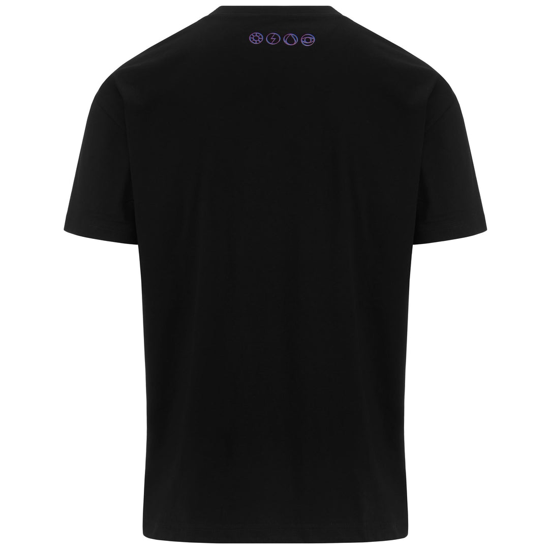 T-ShirtsTop Unisex BRIKO MERCH TEE T-Shirt BLACK Dressed Side (jpg Rgb)		
