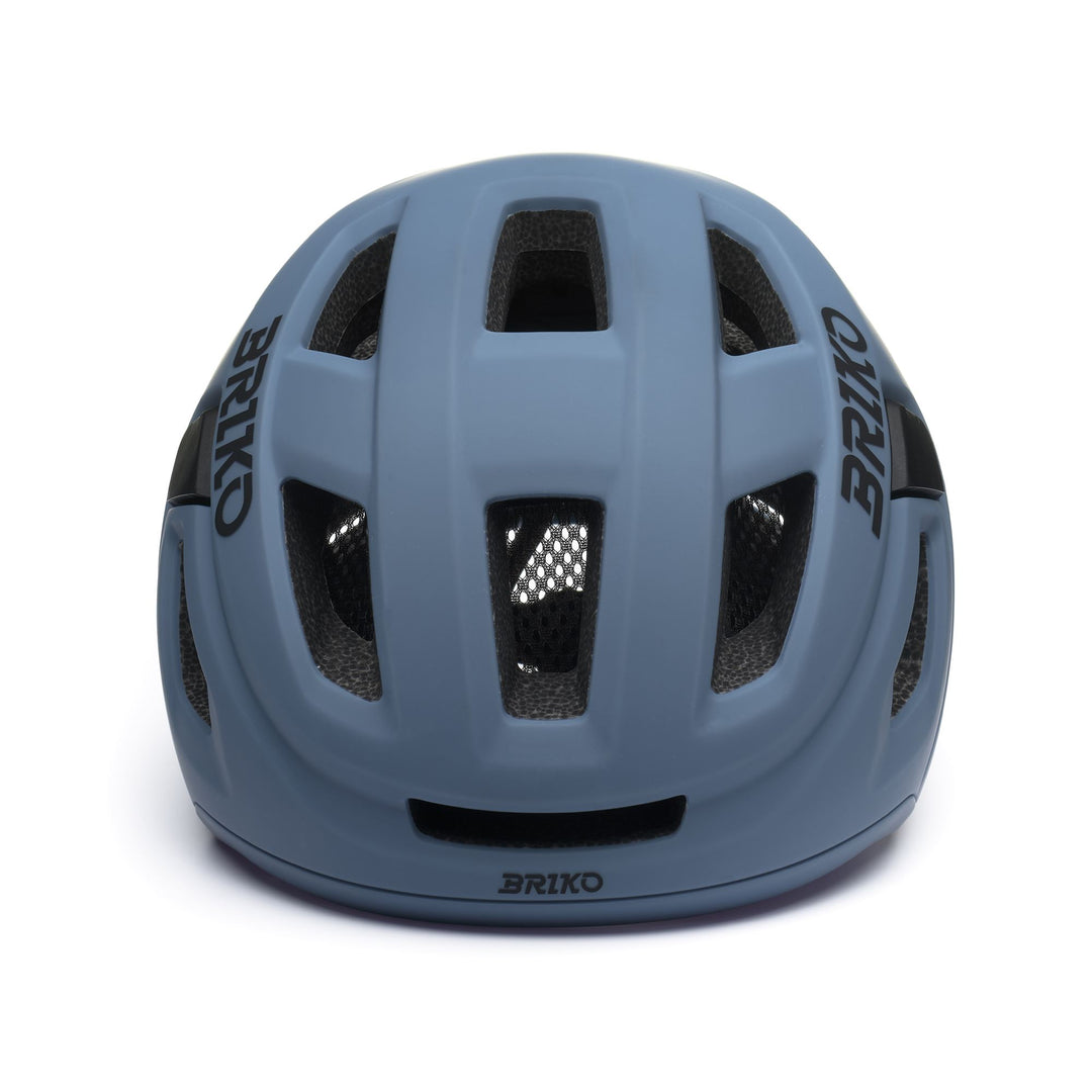 Helmets Unisex AERO PLUS Helmet MATT BISMARK BLUE - HORIZON BLUE Dressed Side (jpg Rgb)		