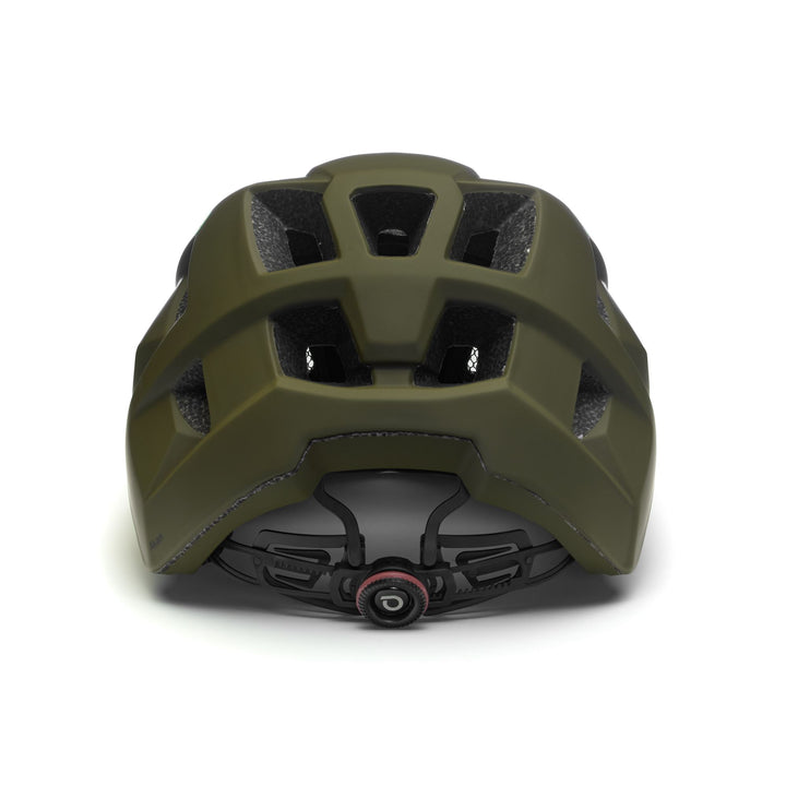 Helmets Unisex AKAN Helmet DARK GREEN MONDO - GREEN CONIFER Dressed Back (jpg Rgb)		