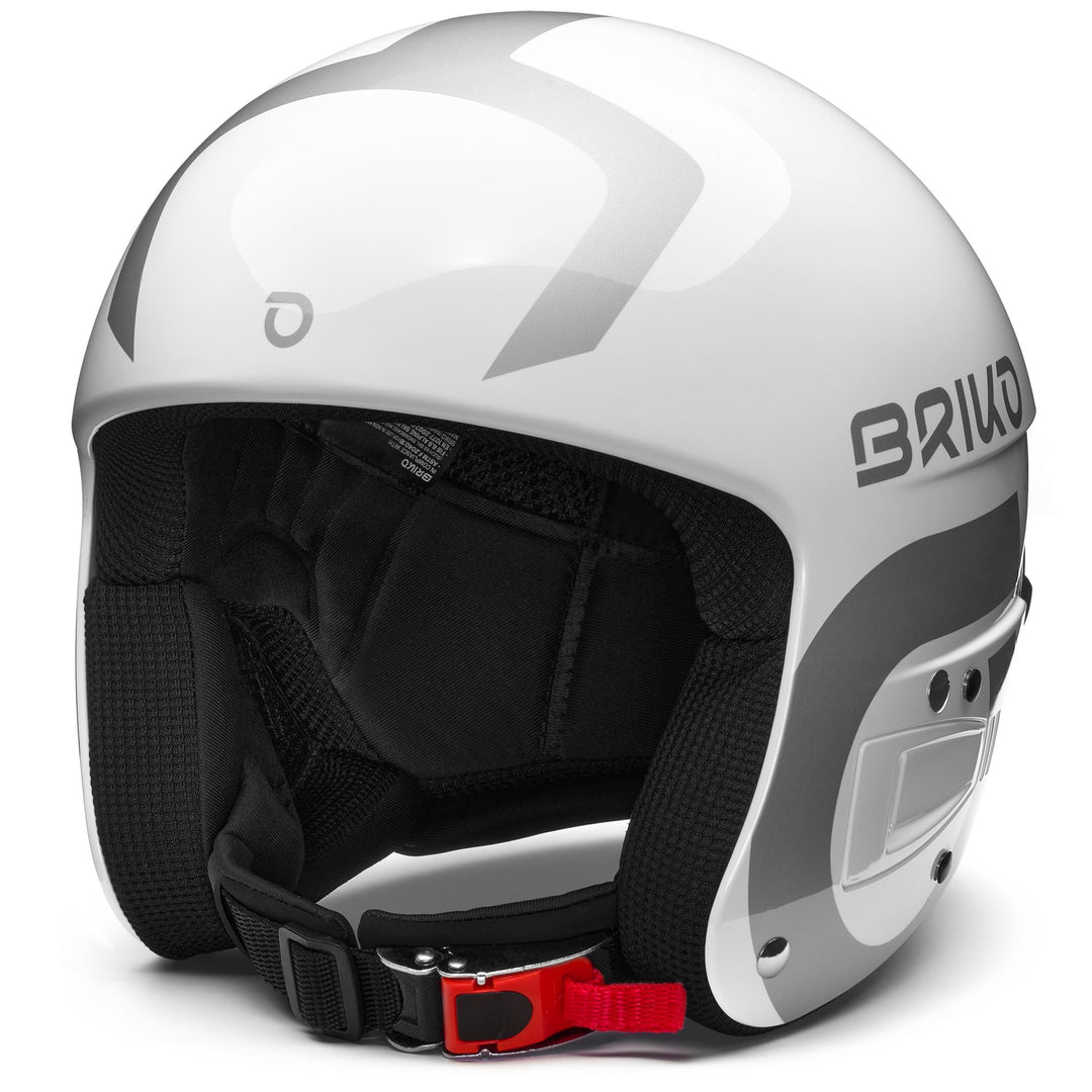 Helmets Unisex VULCANO FIS 6.8 EPP Helmet SHINY WHITE - SILVER Photo (jpg Rgb)			