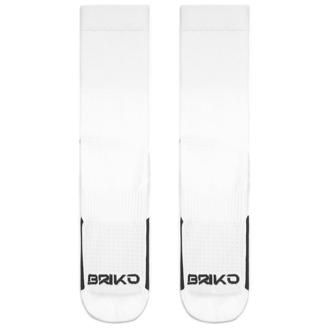 Socks Unisex PRO SOCKS 16CM ANKLE TUBE WHITE | briko Dressed Front (jpg Rgb)	