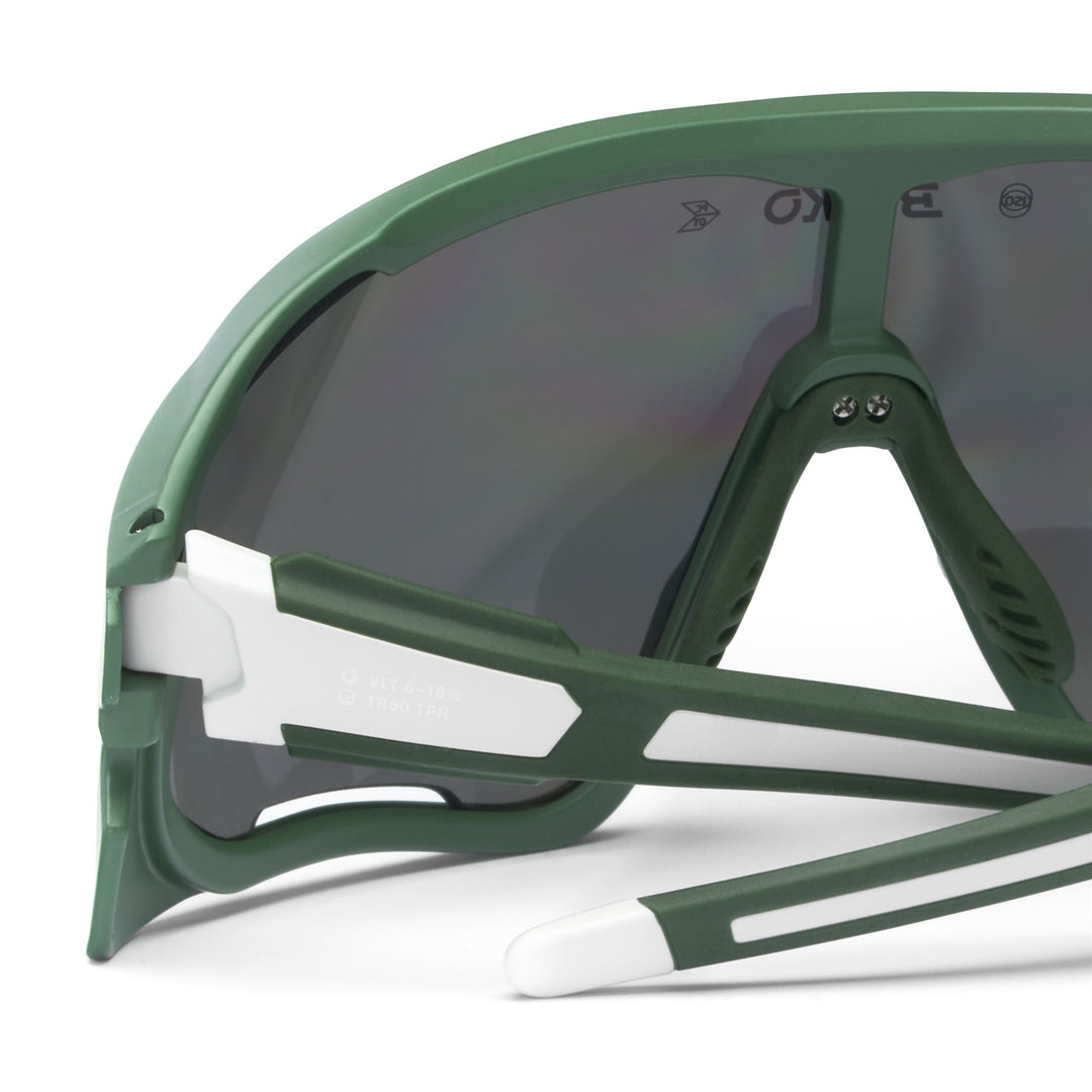 Glasses Unisex TONGASS Sunglasses GREEN MILITARY GEYSER - SB3 Dressed Back (jpg Rgb)		