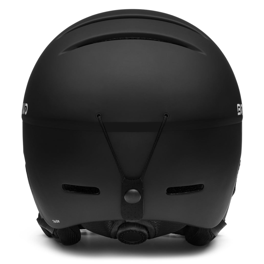 Helmets Unisex TEIDE Helmet MATT BLACK Dressed Back (jpg Rgb)		