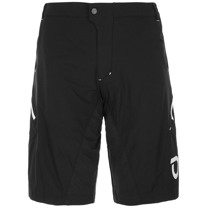 Short de cyclisme VTT noir pour homme avec rembourrage 1