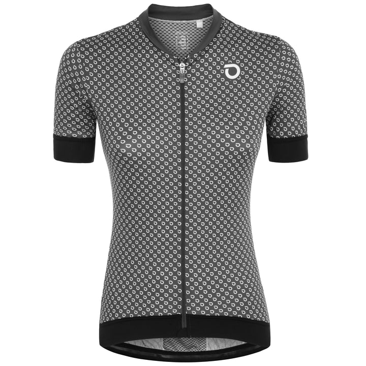 Maillot de cyclisme ultraléger marron pour femme, respirant et doté de poches 1