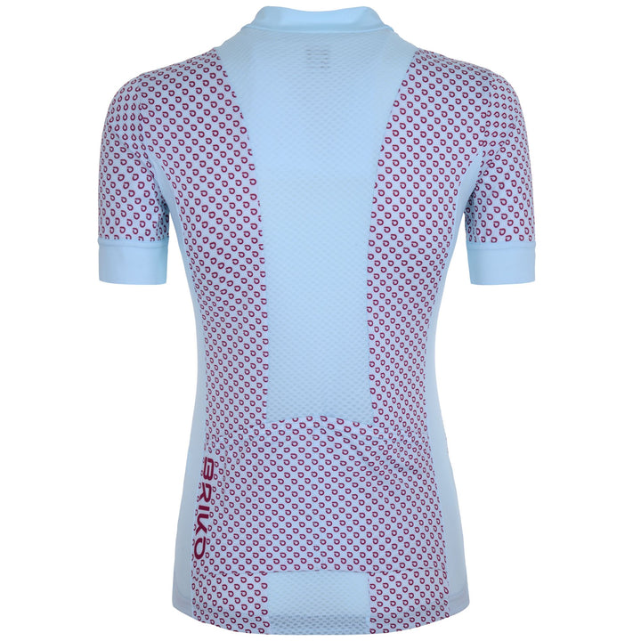 Woman Blue Ultralight Cycling Jersey with Breathability Features 2