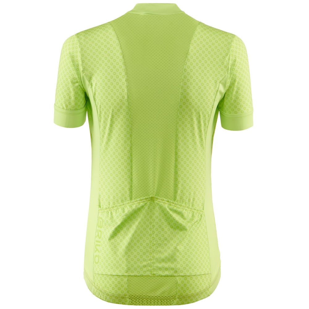 Women's Green Sunny Lime Lightweight Cycling Jersey 02