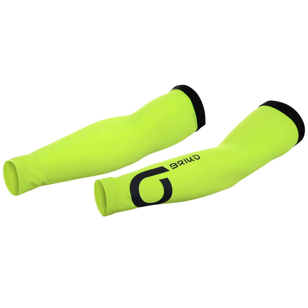 Unisex Green Arm Gaiter for Cycling with Antislippery Grip main