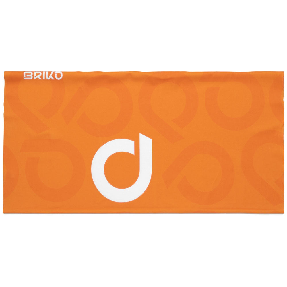 Unisex Orange Multifunctional Neck Warmer for Cycling 02