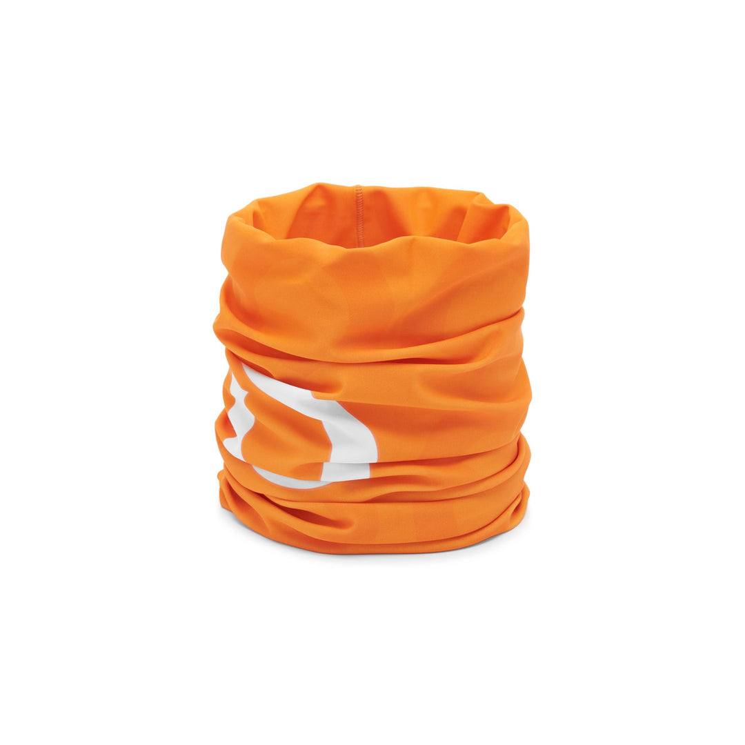 Unisex Orange Multifunctional Neck Warmer for Cycling 01