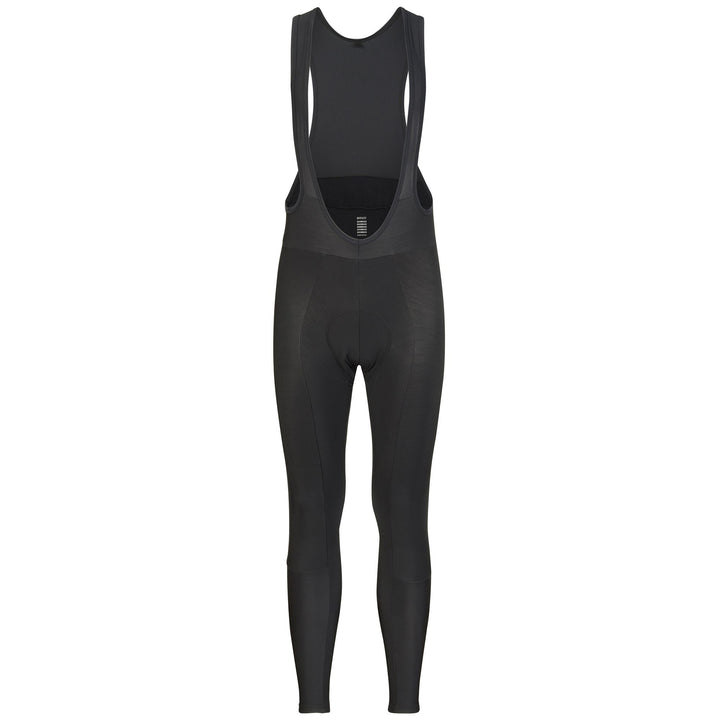 Black Men's Cycling Bib Shorts for Winter Performance 1