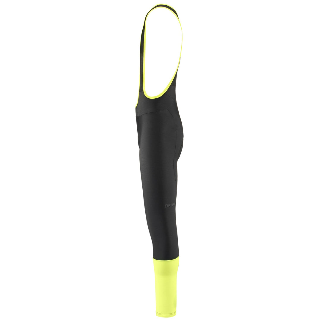 Black Men's Cycling Bib Shorts for Winter Performance main