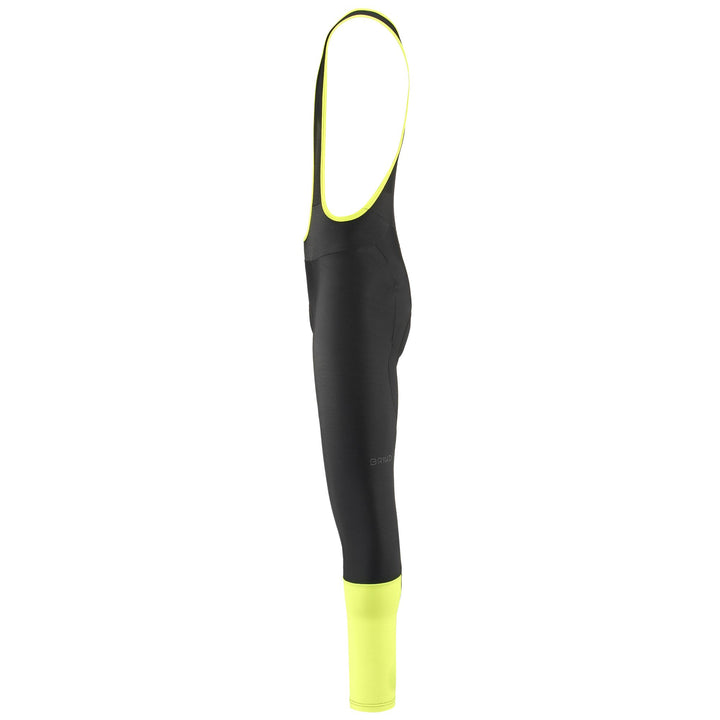 Black Men's Cycling Bib Shorts for Winter Performance 2