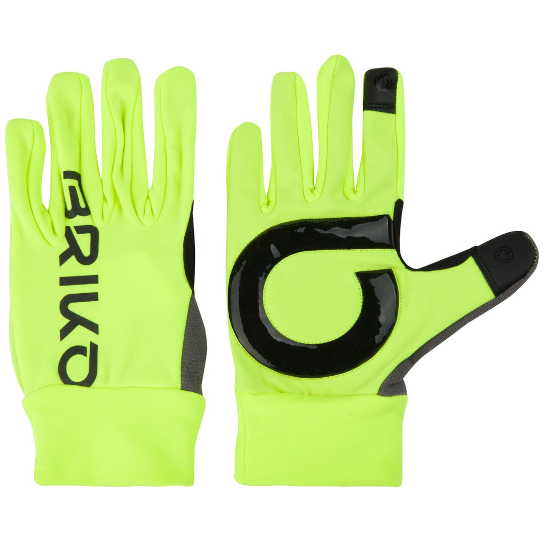 Guanti da ciclismo unisex verdi per la guida su strada 01