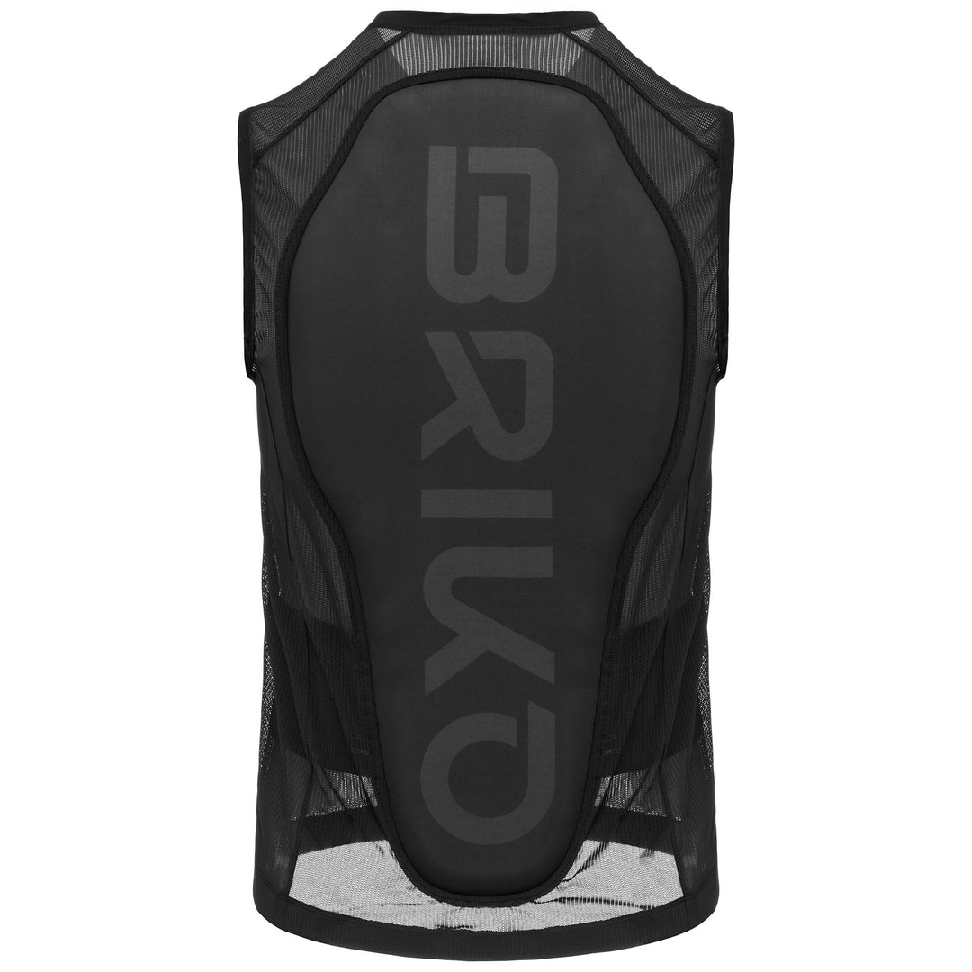 Unisex Black and Orange Ski Back Protector for Full Spine Protection main