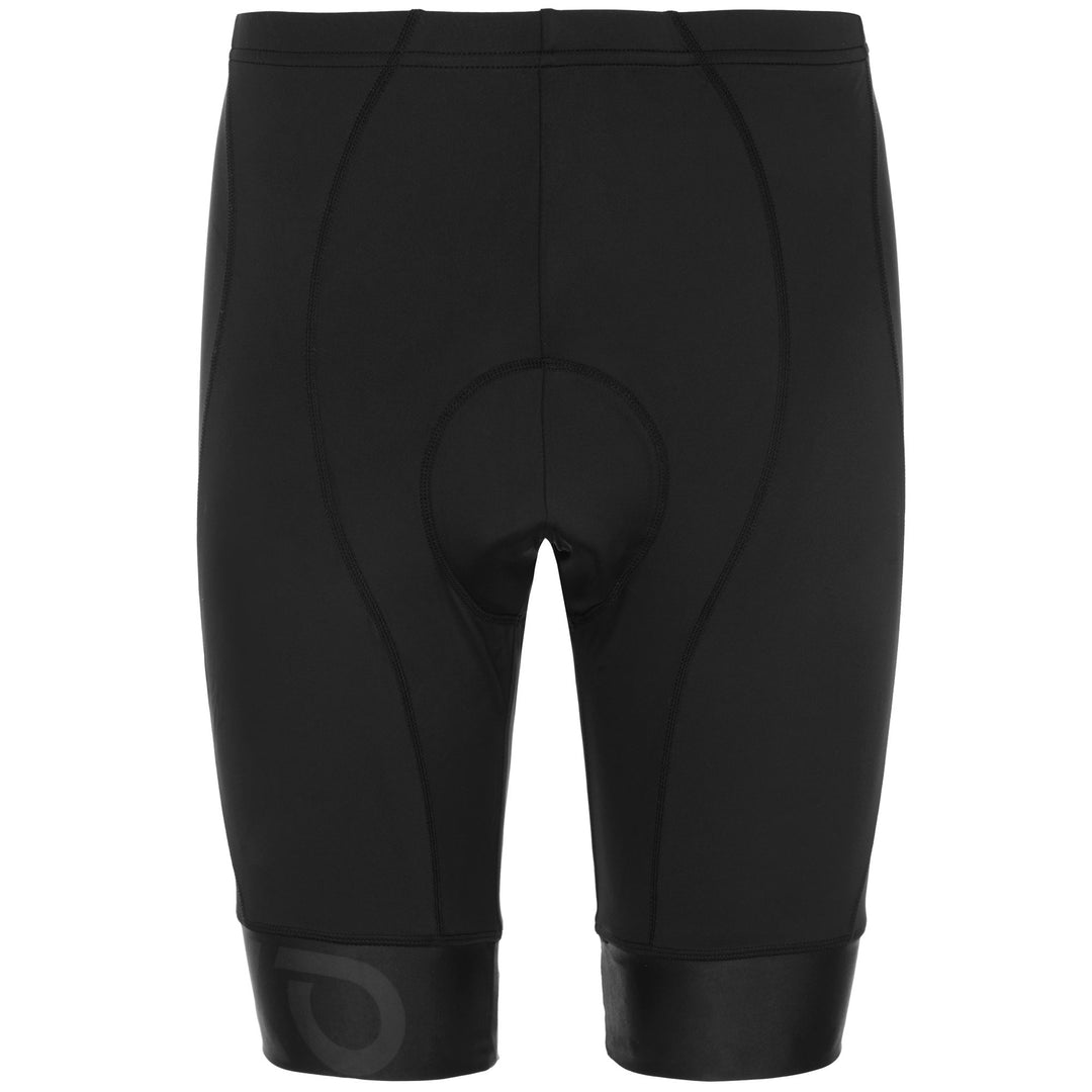 Black Men's Cycling Road Shorts with Compression Padding 01