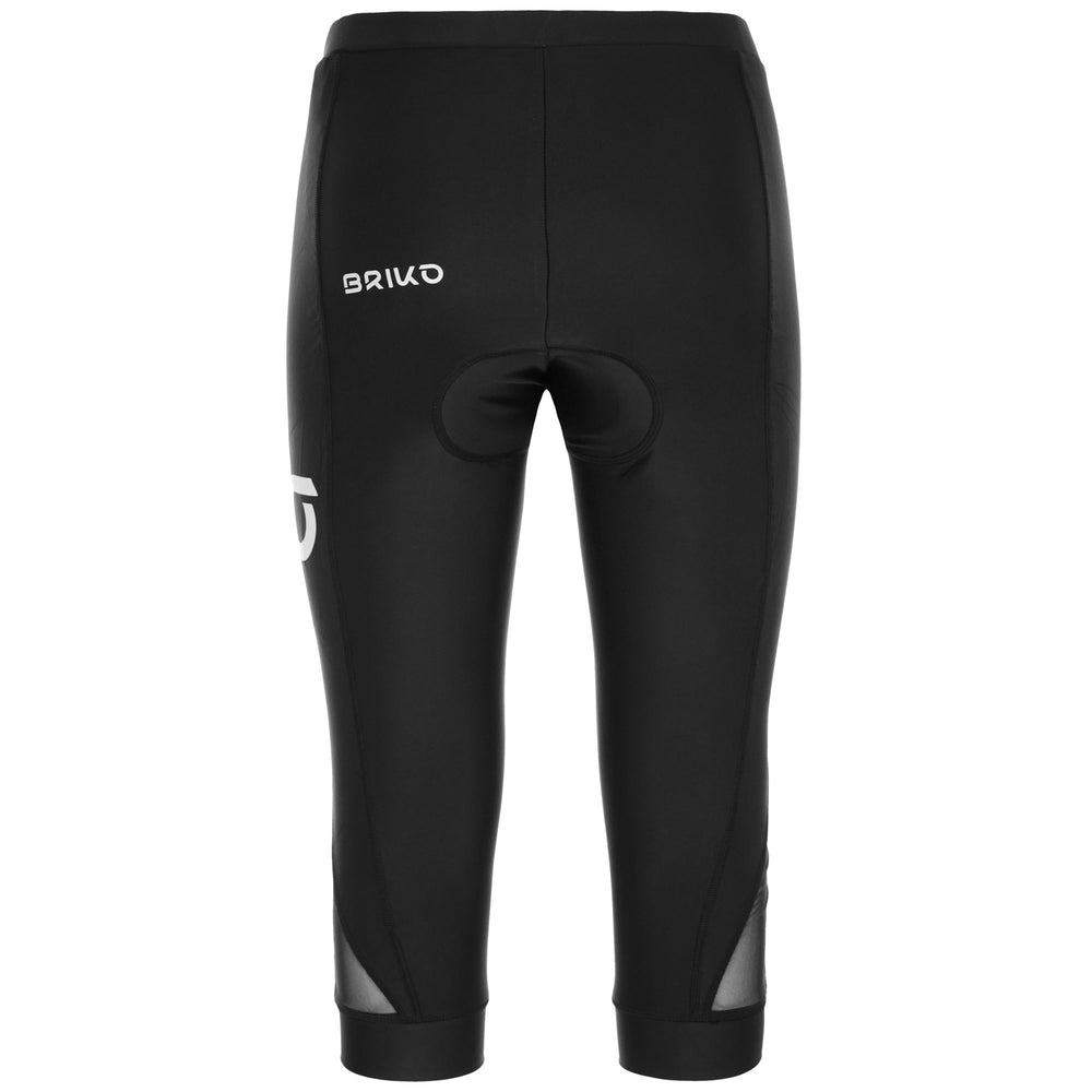 Black Women's Cycling Trousers with Compression Fabric 02