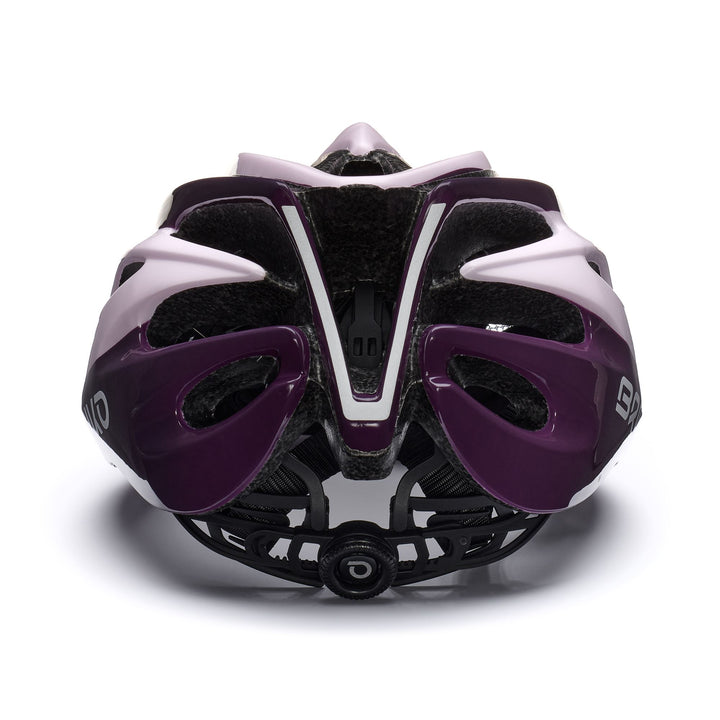 Casco da ciclismo unisex rosso e rosa con visiera rimovibile 4