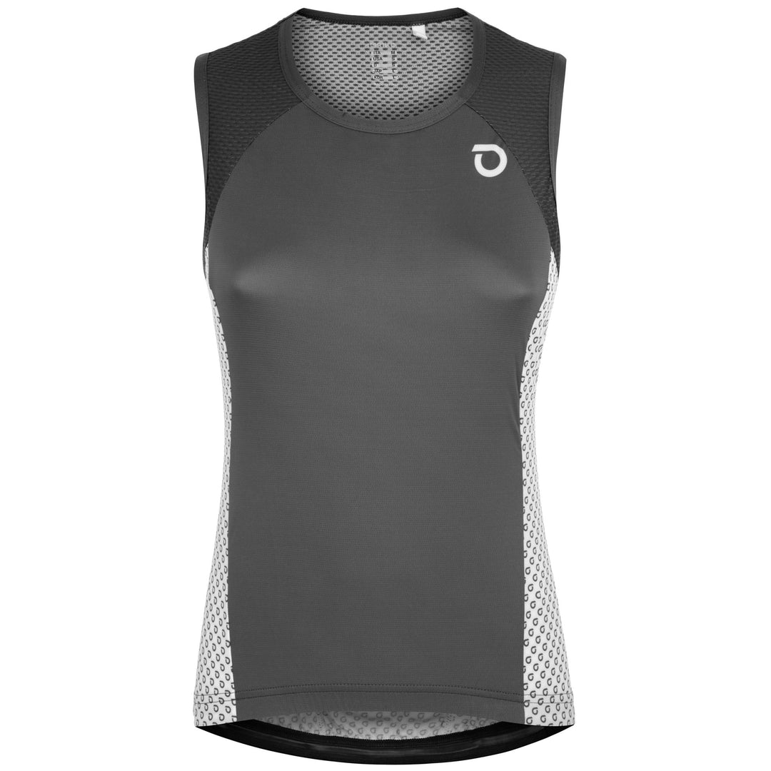 Brown Women's Lightweight Cycling Tank Jersey 01
