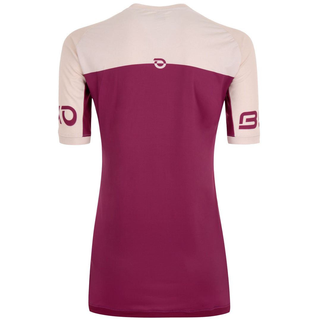 Violet Women's High-Performance Cycling Jersey with Breathability main