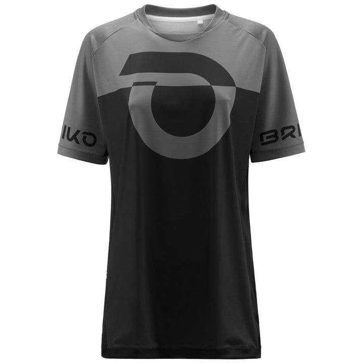 Black Women's High-Performance Cycling Jersey with Breathability 1
