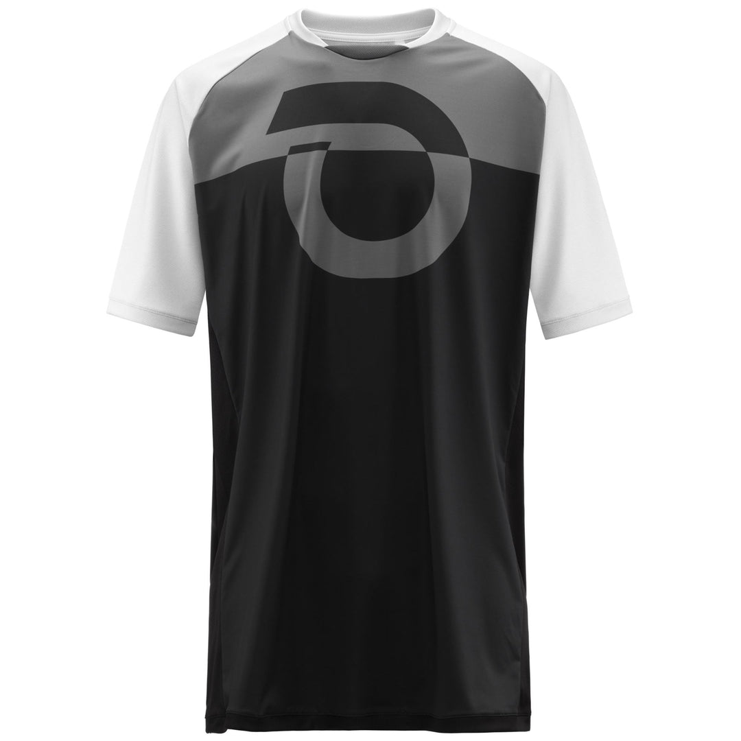 Black Men's High-Performance MTB Cycling Jersey 01