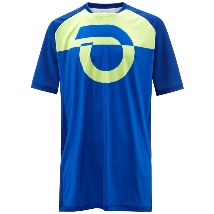 Maglia da ciclismo MTB ad alte prestazioni da uomo blu con traspirabilità 1
