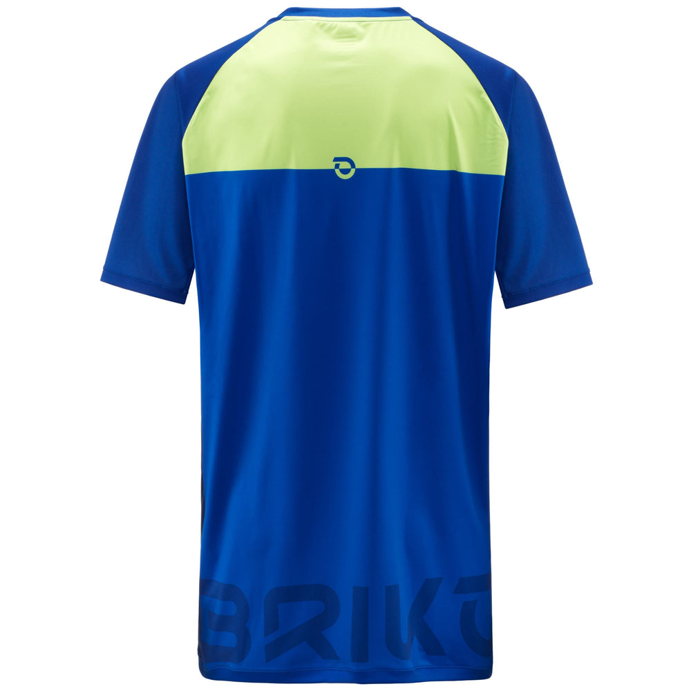 Blue Men's High-Performance MTB Cycling Jersey with Breathability 02