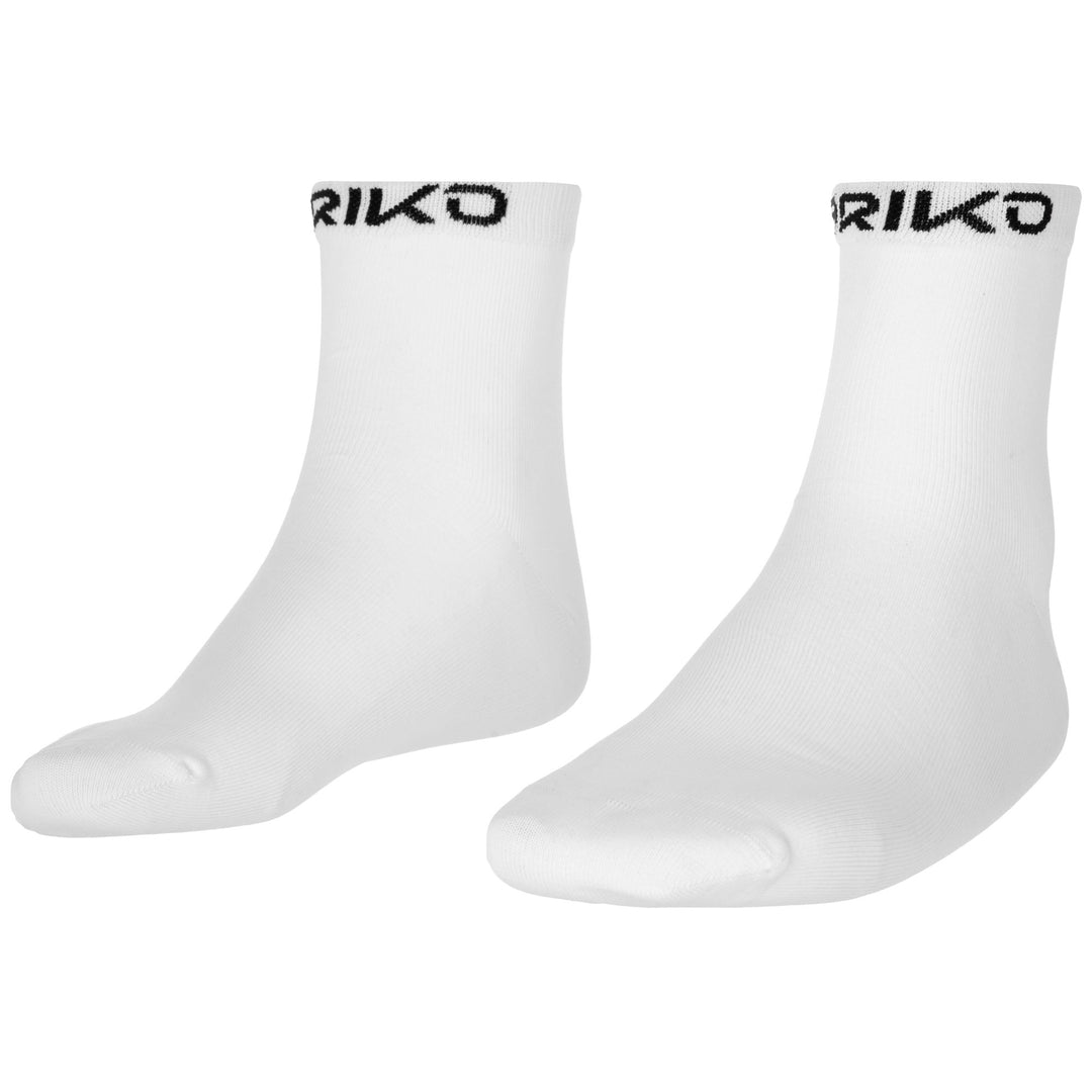 Unisex White Breathable Ankle Socks for Cycling 01