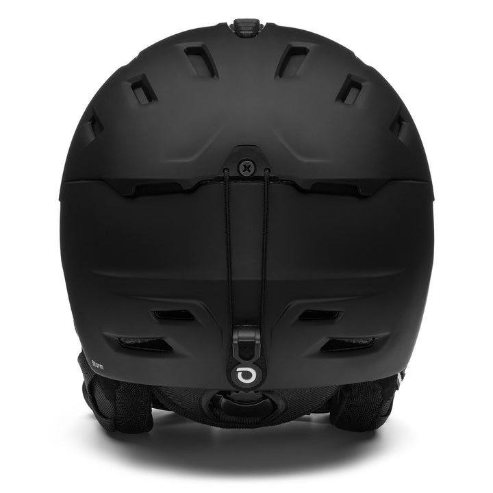 Casque de ski unisexe noir avec ventilation active et rembourrage amovible 4
