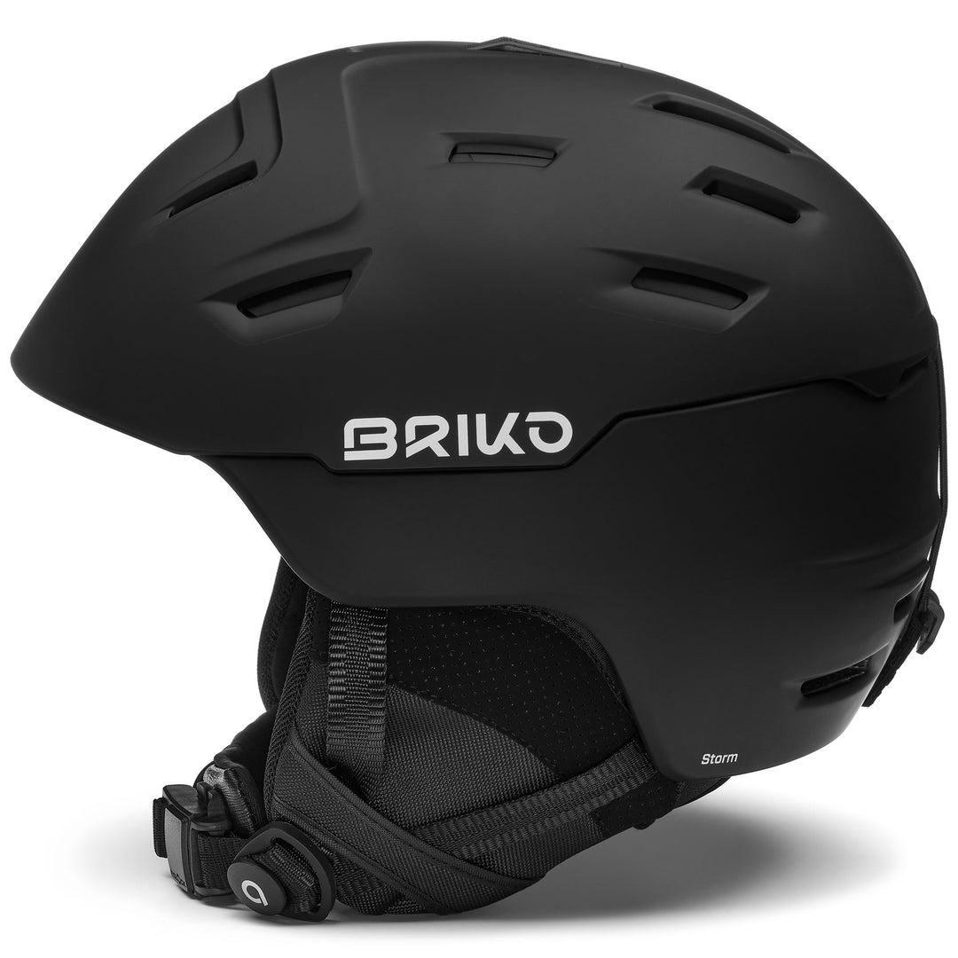 Unisex Black Ski Helmet with Active Ventilation and Removable Padding main