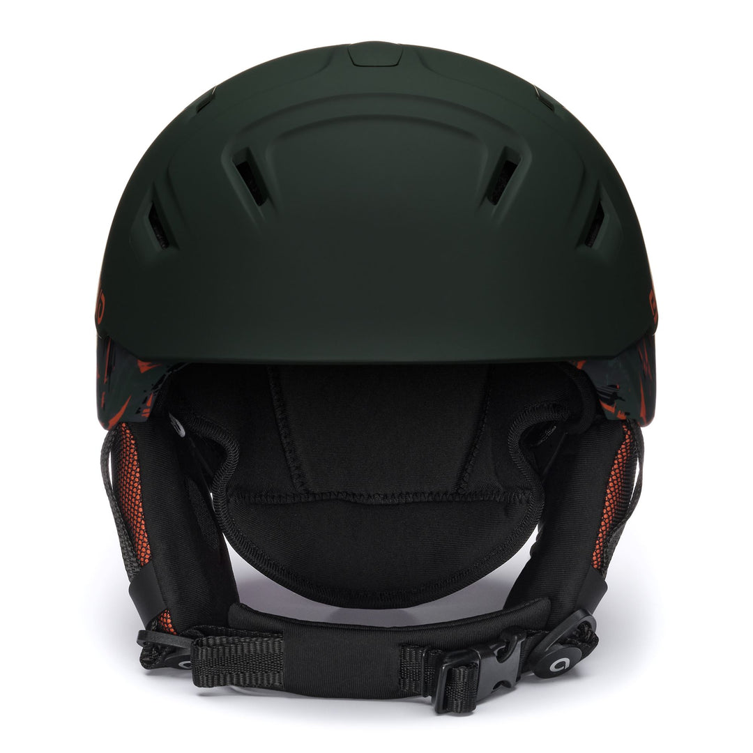 Unisex Blue and Green Ski Helmet with Anti-Fog Ventilation main