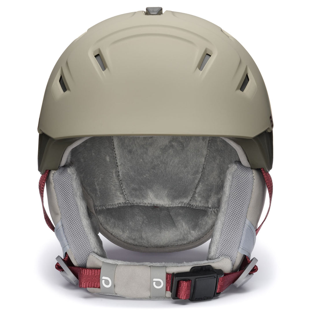 Helmets Woman CRYSTAL 2.0 Helmet Matt Nomad Beige - Shiny Clay Creek Green