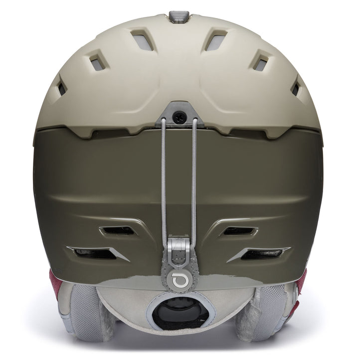 Women’s Green Ski Helmet with Active Ventilation and Anti-Fog Features 4