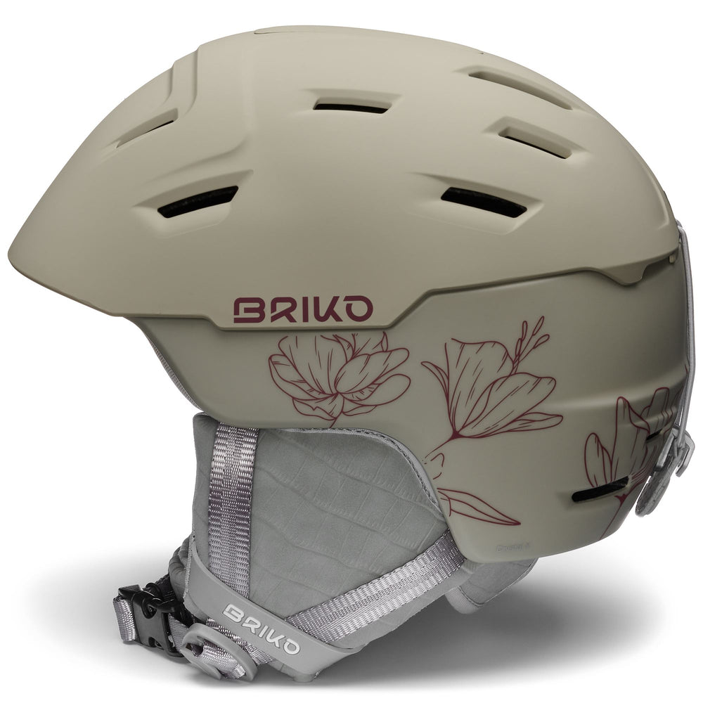 Women’s Green and Beige Ski Helmet with Anti-Fog Ventilation 02