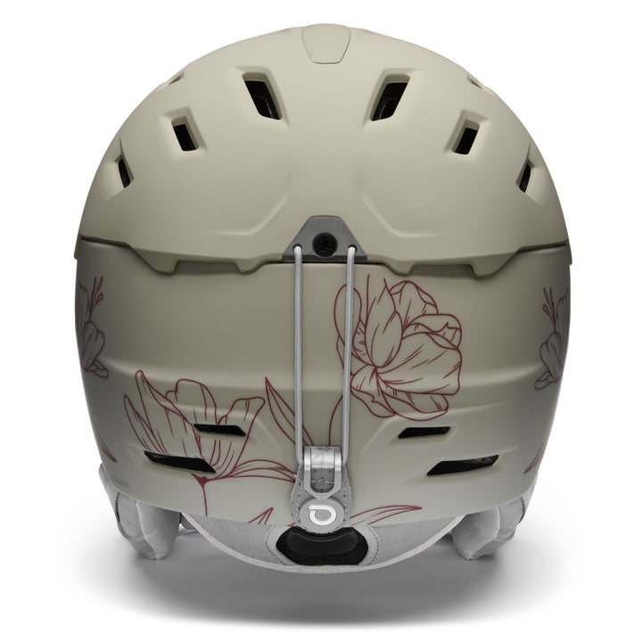 Women’s Green and Beige Ski Helmet with Anti-Fog Ventilation 4
