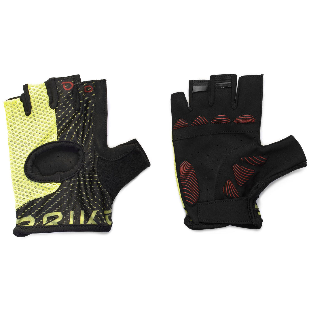 Unisex Green and Black Cycling Gloves for Road Biking 01
