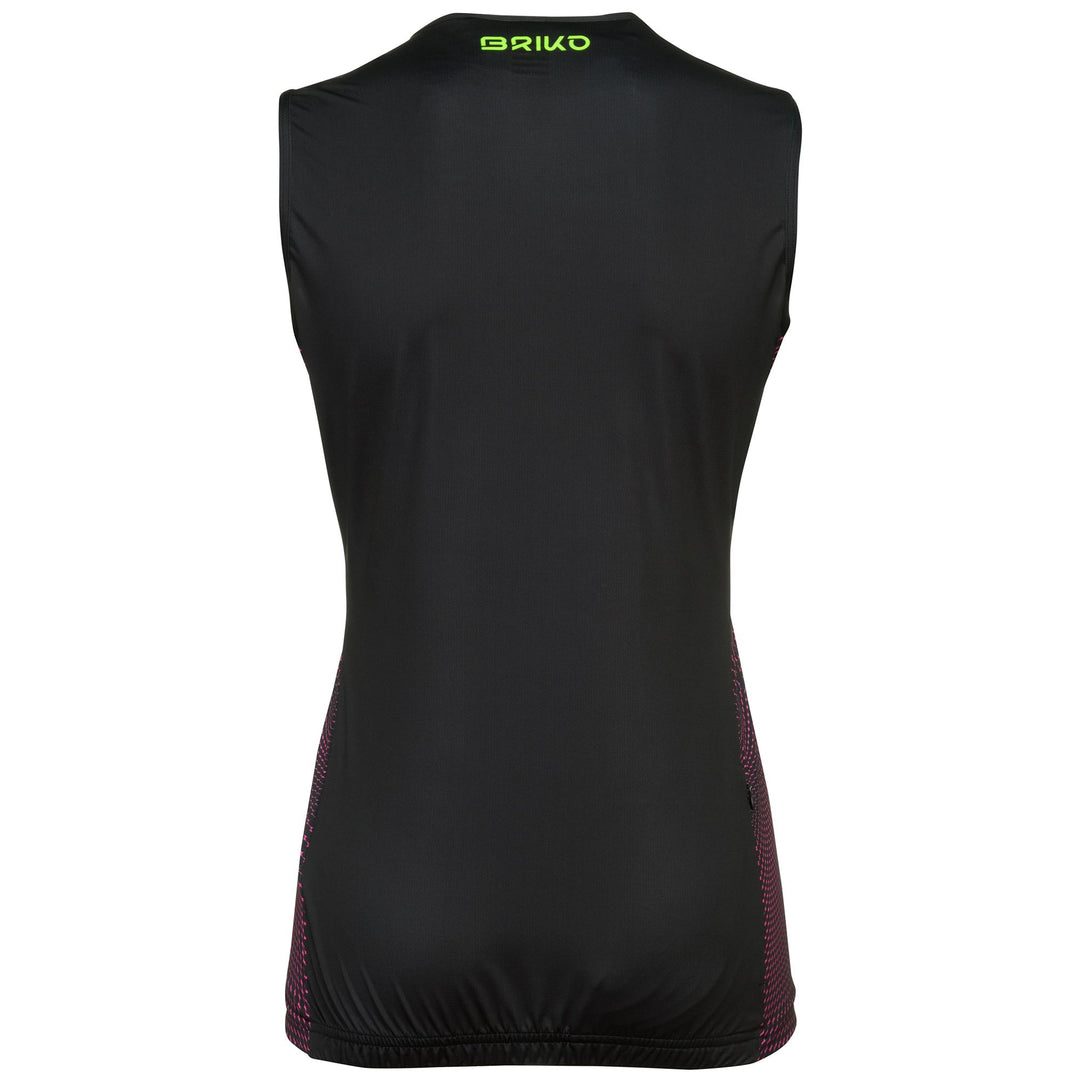 Black Women's Cycling Jersey for Performance and Fitness main