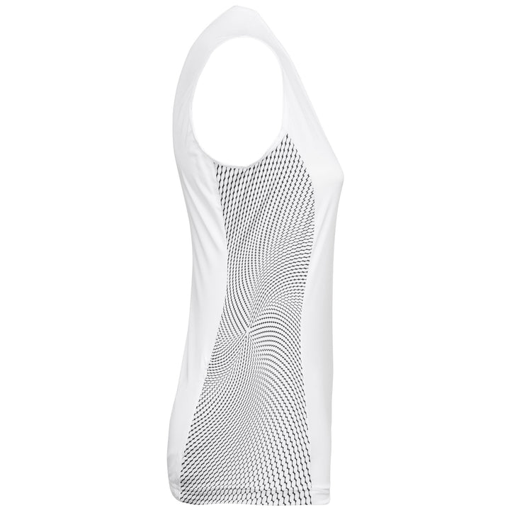 Maillot de cyclisme blanc pour femme, idéal pour les activités sportives de performance 2
