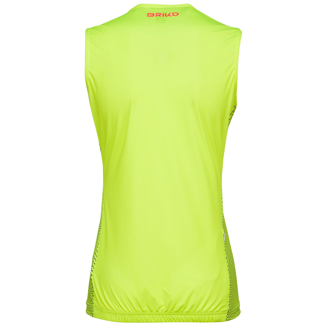 Green Women's Cycling Shirt with Breathability and Slim Fit main