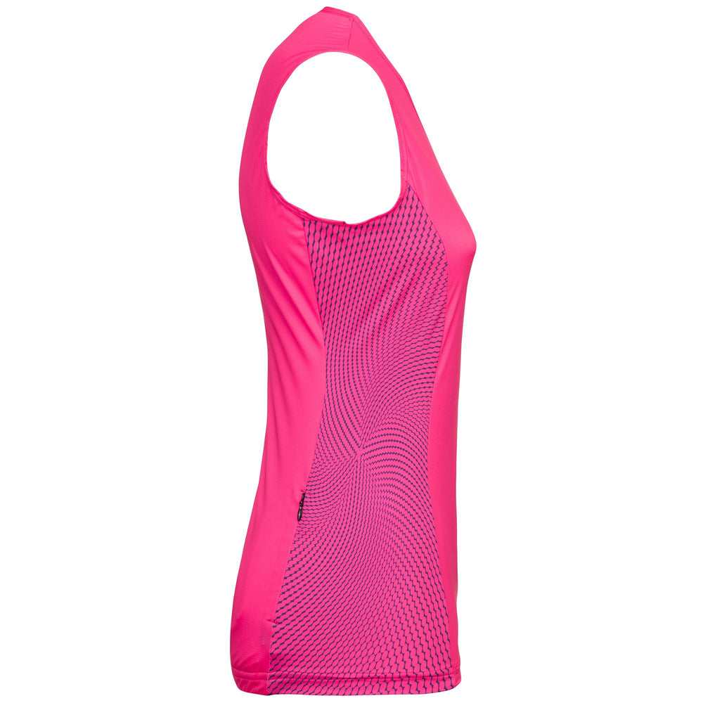 Violet and Pink Women's Cycling Jersey for Performance Activities 02