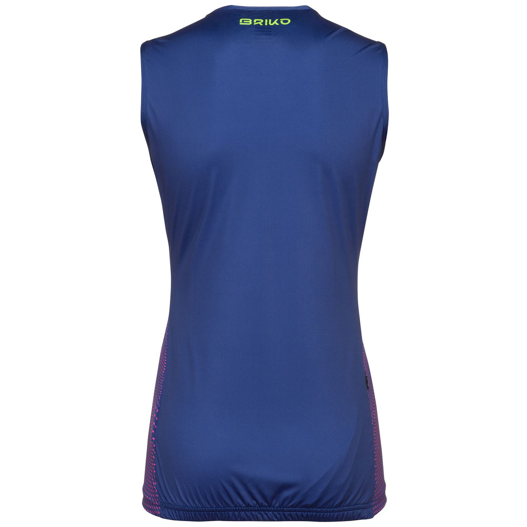 Blue Women's Cycling Jersey with Breathability and Ergonomic Fit main