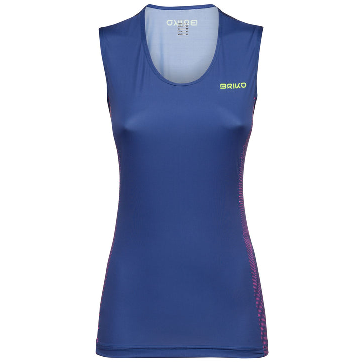 Maillot de cyclisme bleu pour femme, respirant et ergonomique 1