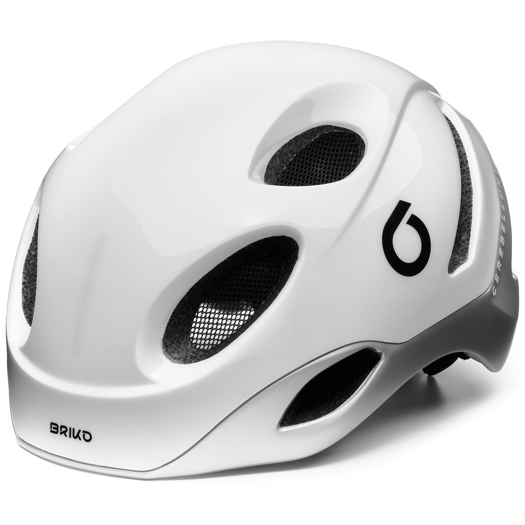 Casque de vélo urbain blanc unisexe avec lumières LED rechargeables 01