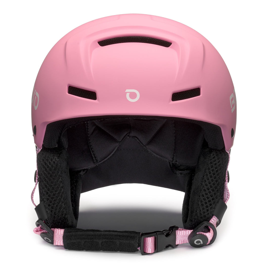 Unisex Red and Pink Ski Helmet with Adjustable Fit and Ventilation main