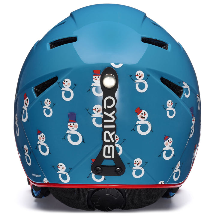 Kid’s Blue and Red Ski Helmet 4