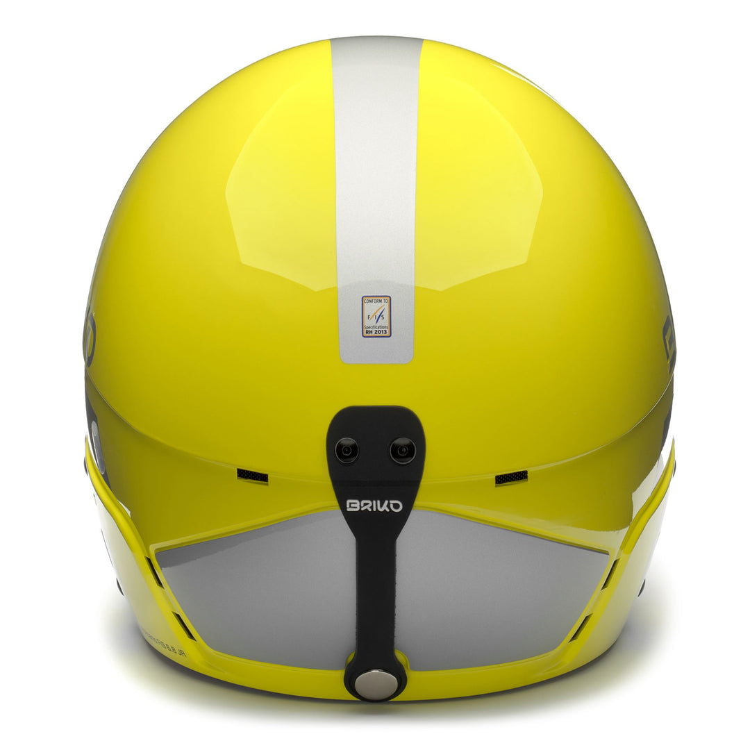 Kid's Yellow and Gray Ski Helmet main