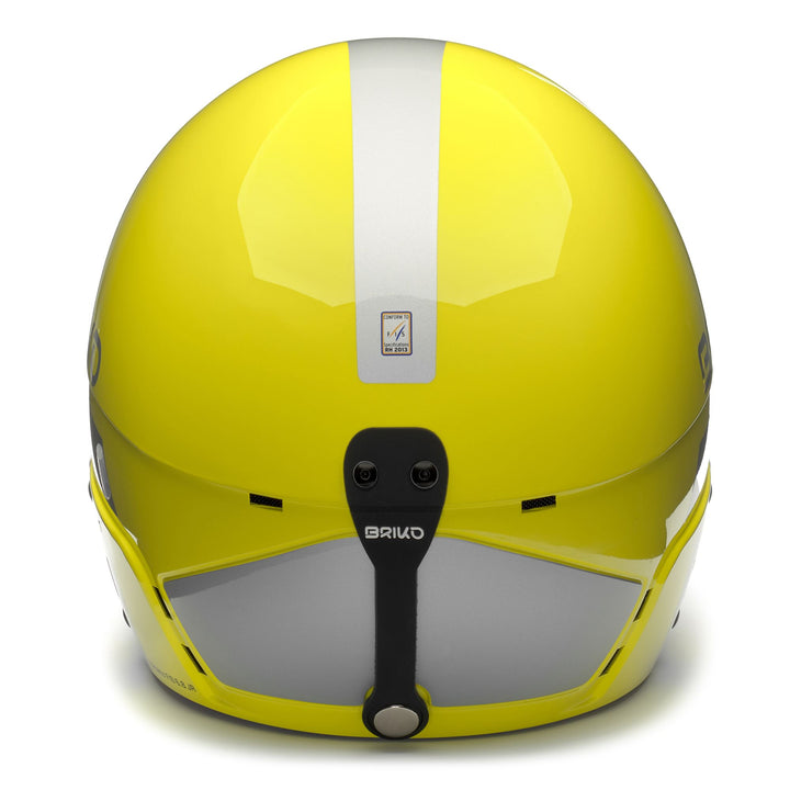 Kid's Yellow and Gray Ski Helmet 4
