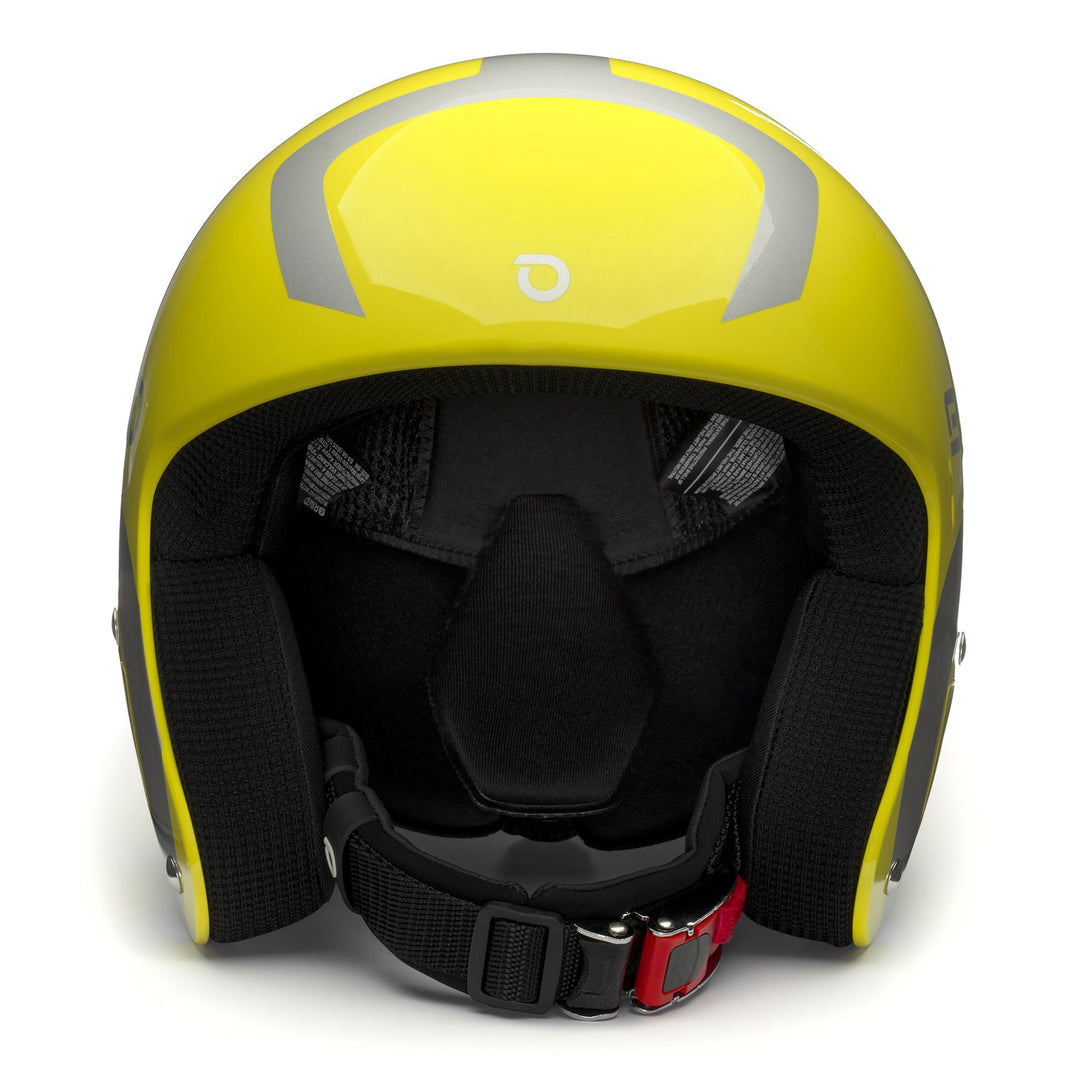 Kid's Yellow and Gray Ski Helmet main